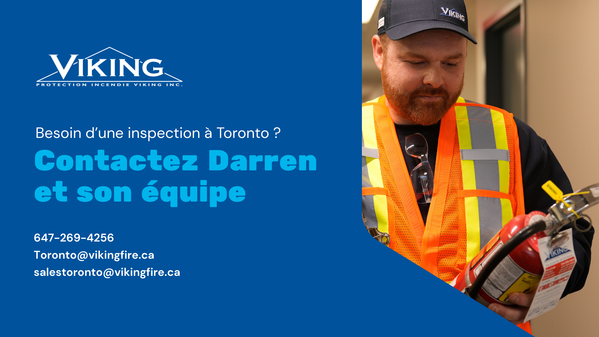 Inspection incendie Toronto